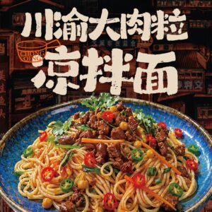 川渝大肉粒凉拌面
